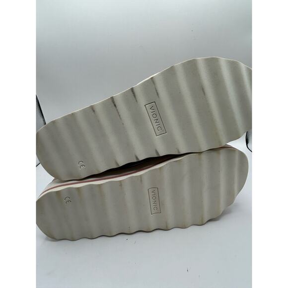 Vionic Pheonix Reyna Slide Platform Sandal, Hidden Orthotic Arch Support SZ 10 - Picture 11 of 11